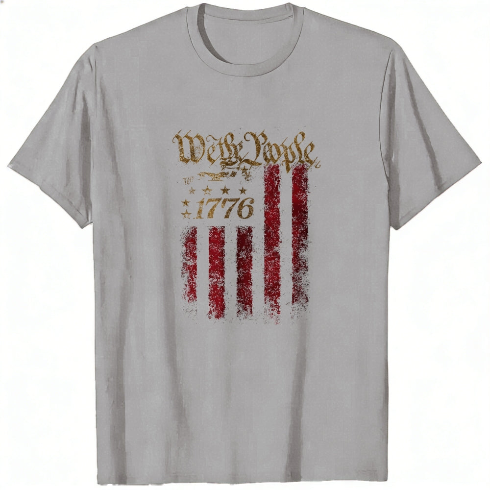 American Flag Design Classic T-Shirt We The People 1776