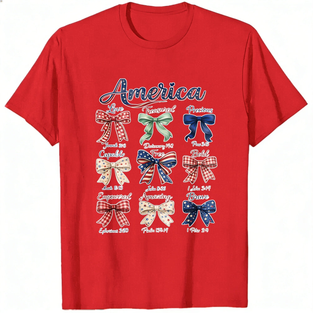 Patriotic American Independence Day 250 Years Of Freedom Classic T-Shirt
