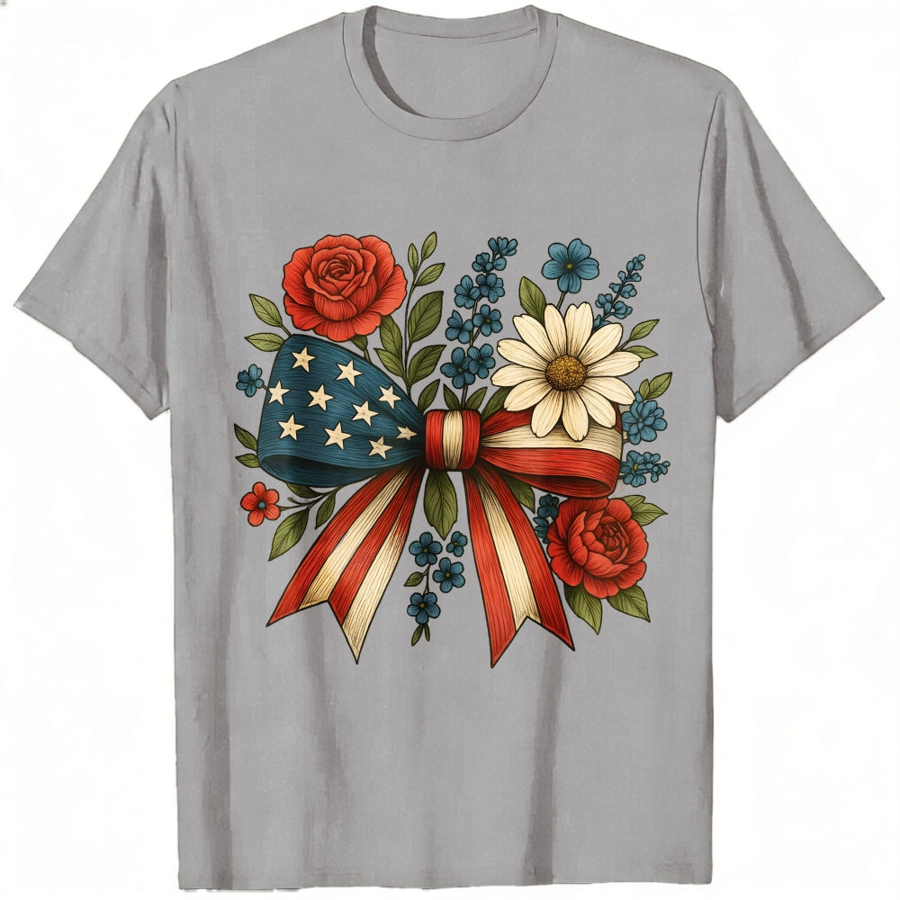 Patriotic American Flag Wings 250 Years Of Freedom 1776 2026 Classic T-Shirt