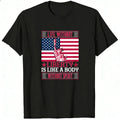 Patriotic American Flag Statue Of Liberty Classic T-Shirt