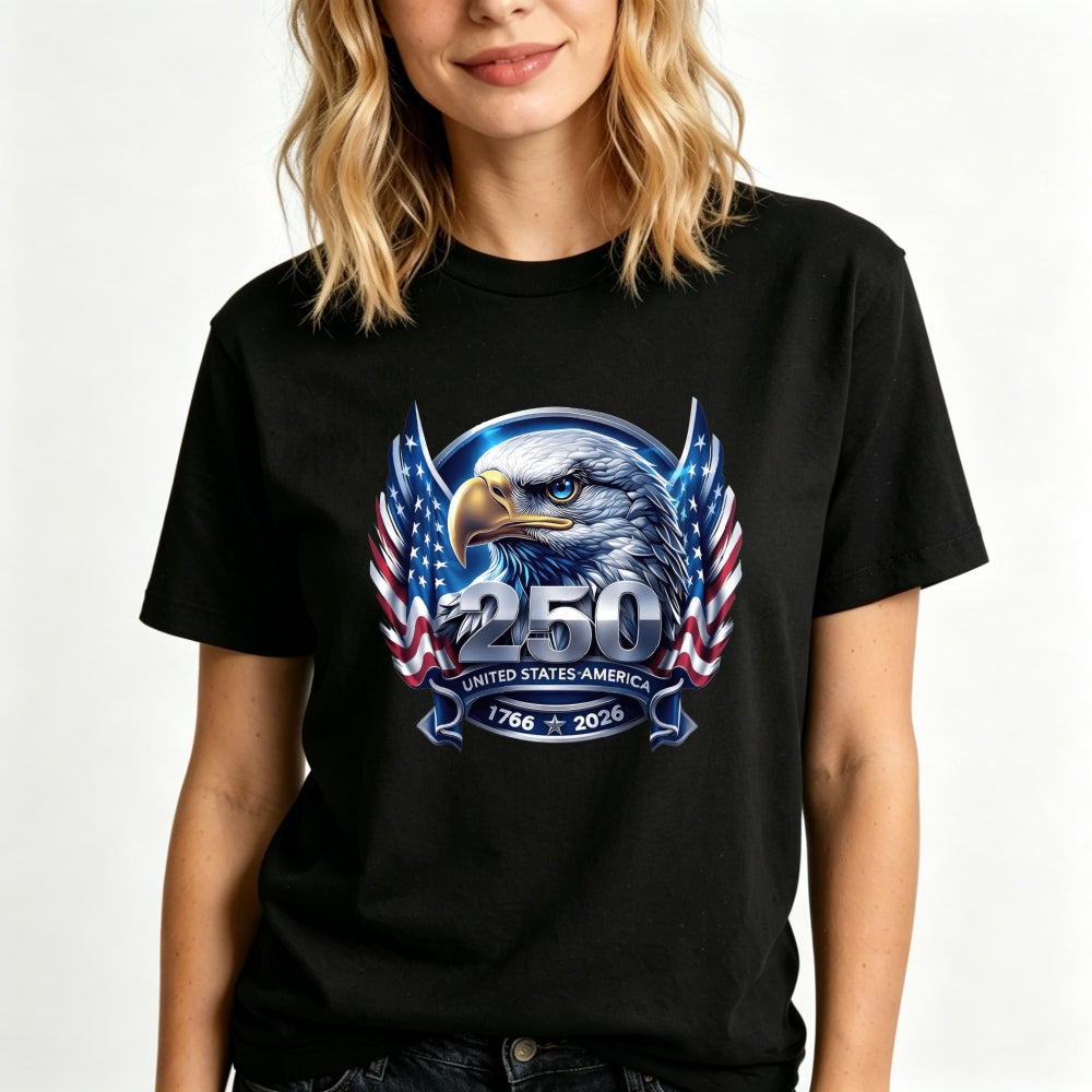Patriotic Eagle American Flag 250th Anniversary Classic T-Shirt