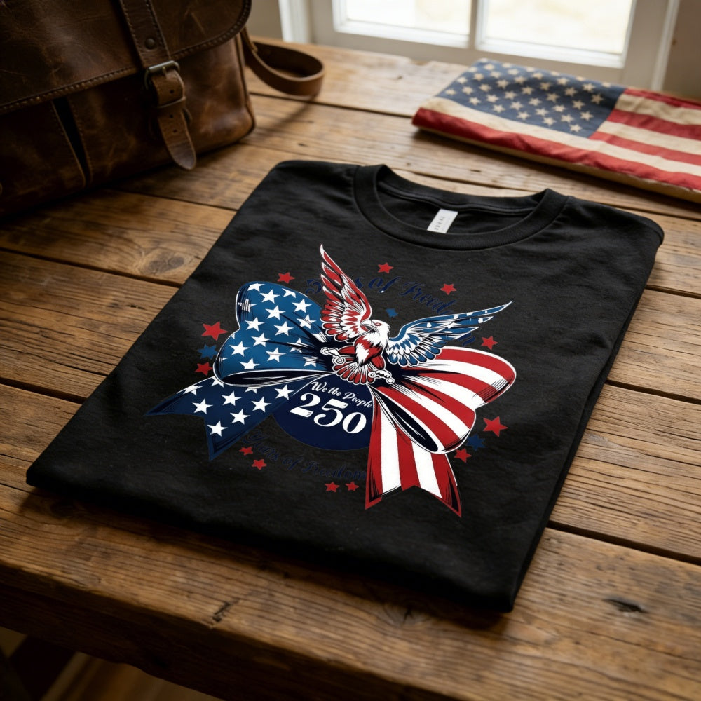 Patriotic American Flag Design Classic T-Shirt USA 250 Years Celebration