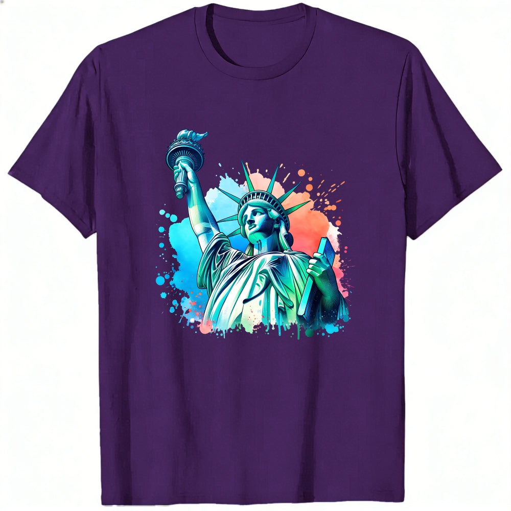 Artistic Statue Of Liberty Design Classic T-Shirt
