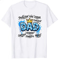 Graphic Print Classic T-Shirt Dad Protector King Leader Confident Husband Powerful Hero