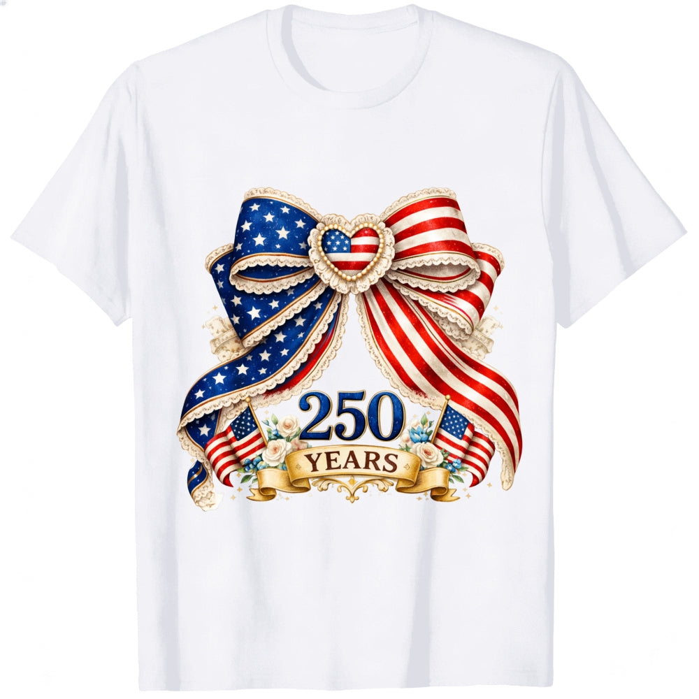 Patriotic American Flag Design Classic T-Shirt United States Of America 250 Years Of Freedom 2026