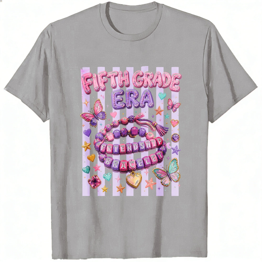 Cute Aesthetic Classic T-Shirt Fifth Grade Era Friendship Bracelet Butterflies