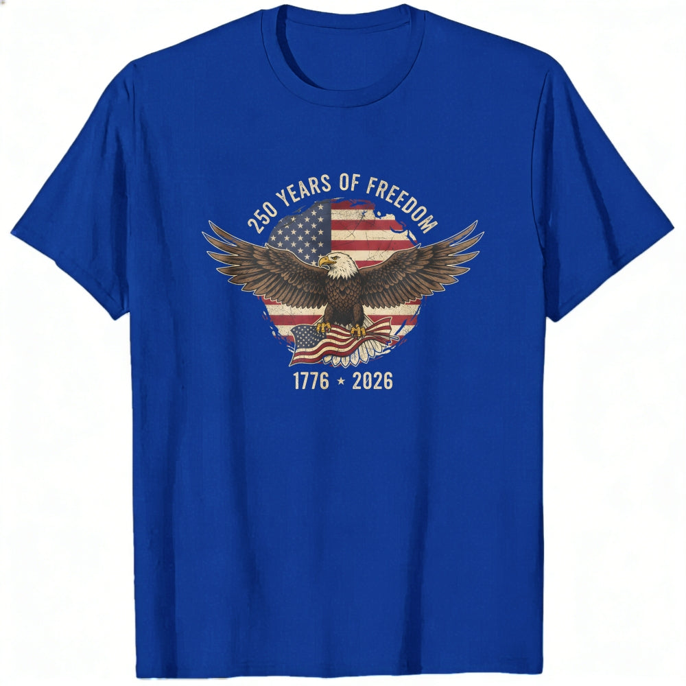 American Eagle Flag 250 Years Of Freedom Classic T-Shirt