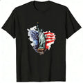 American Flag Statue Of Liberty Classic T-Shirt