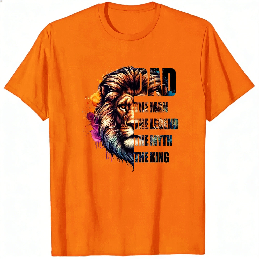 Lion Dad The Man The Legend The Myth The King Classic T-Shirt