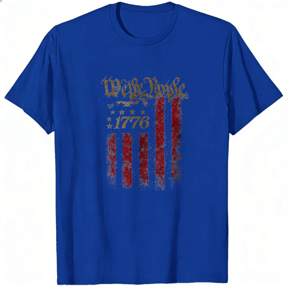 American Flag Design Classic T-Shirt We The People 1776