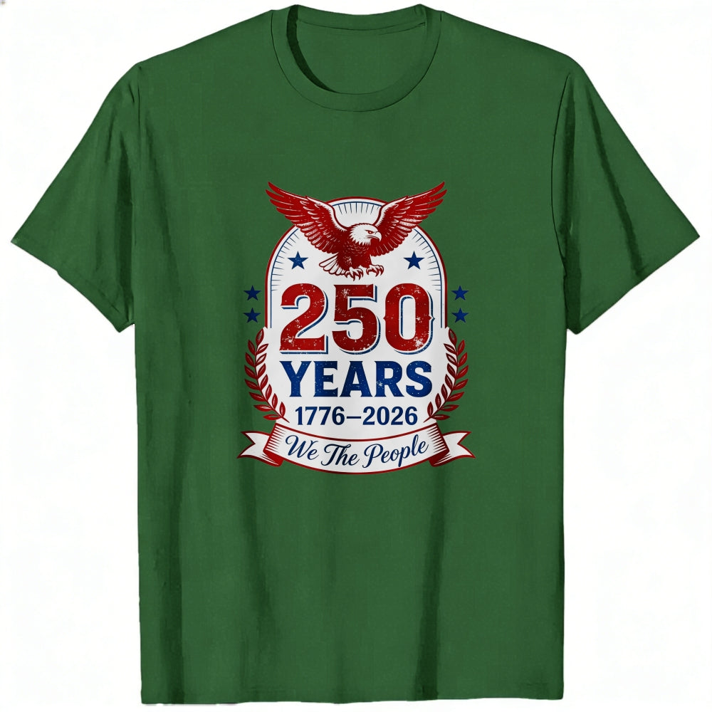 Patriotic American Eagle 250 Years 1776 2026 We The People Classic T-Shirt