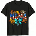 Patriotic American Independence Day 250 Years Of Freedom 1776 2026 Classic T-Shirt