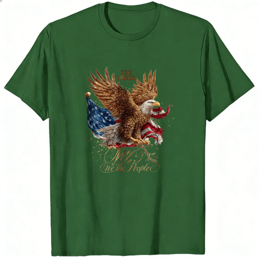 Patriotic Eagle American Flag Classic T-Shirt We The People 250 Years