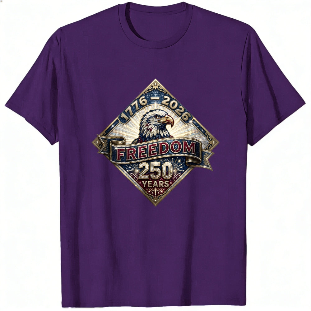 Patriotic Eagle Design Classic T-Shirt Freedom 250 Years 1776 2026
