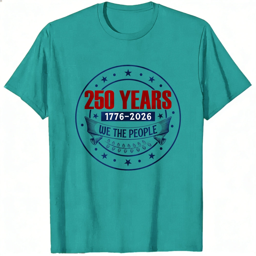 Patriotic American Independence Day 250 Years Classic T-Shirt