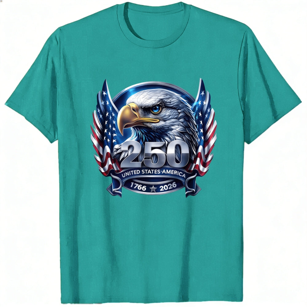 Patriotic Eagle American Flag 250th Anniversary Classic T-Shirt