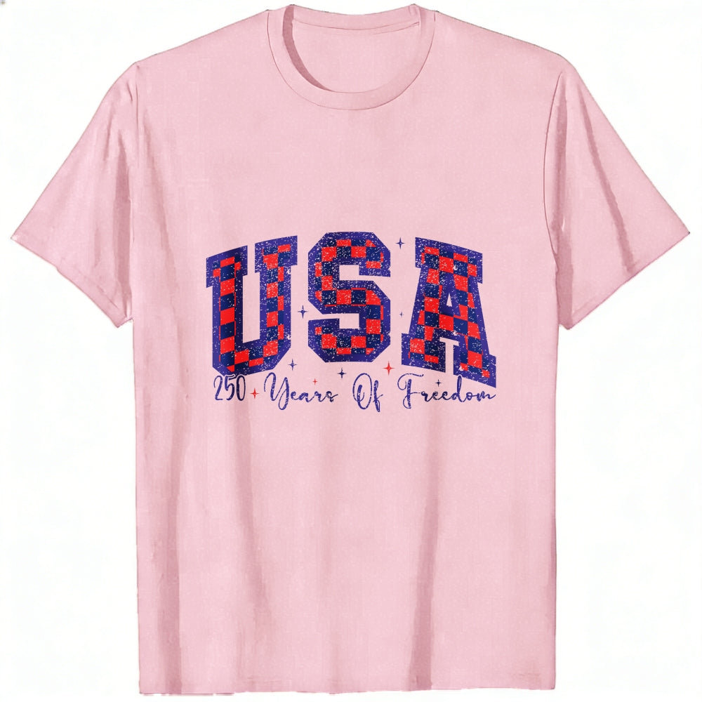 Patriotic Usa 250 Years Of Freedom Classic T-Shirt