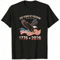 Patriotic Eagle American Flag 250 Years Of Freedom 1776 2026 Classic T-Shirt