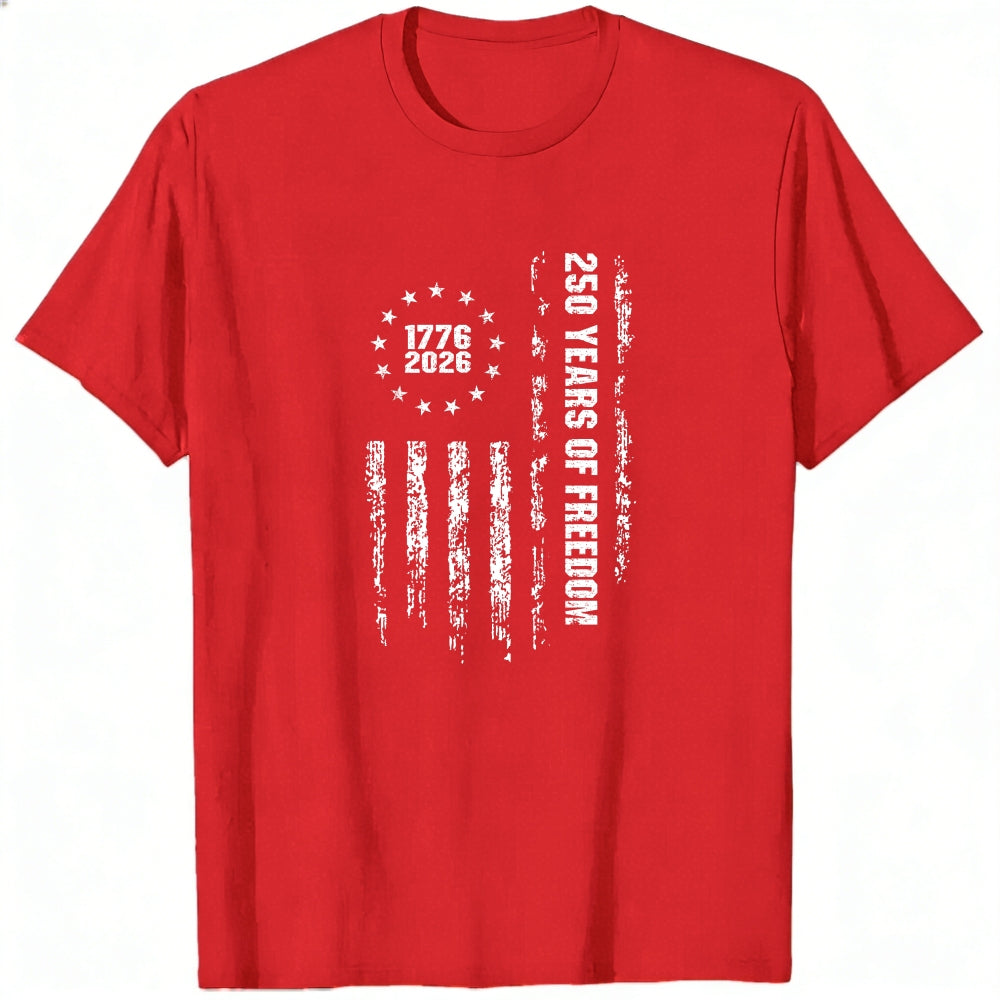American Flag 1776 2026 250 Years Of Freedom Classic T-Shirt