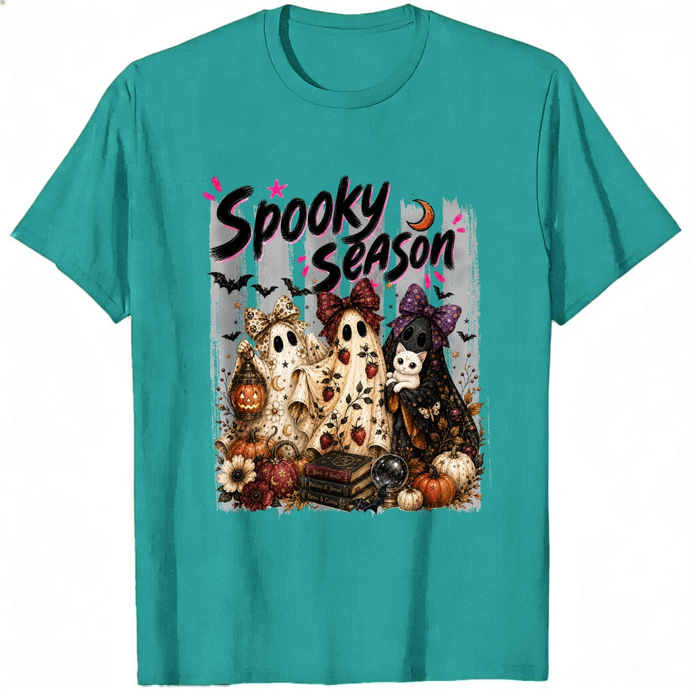 Halloween Spooky Season Ghosts Pumpkins Classic T-Shirt