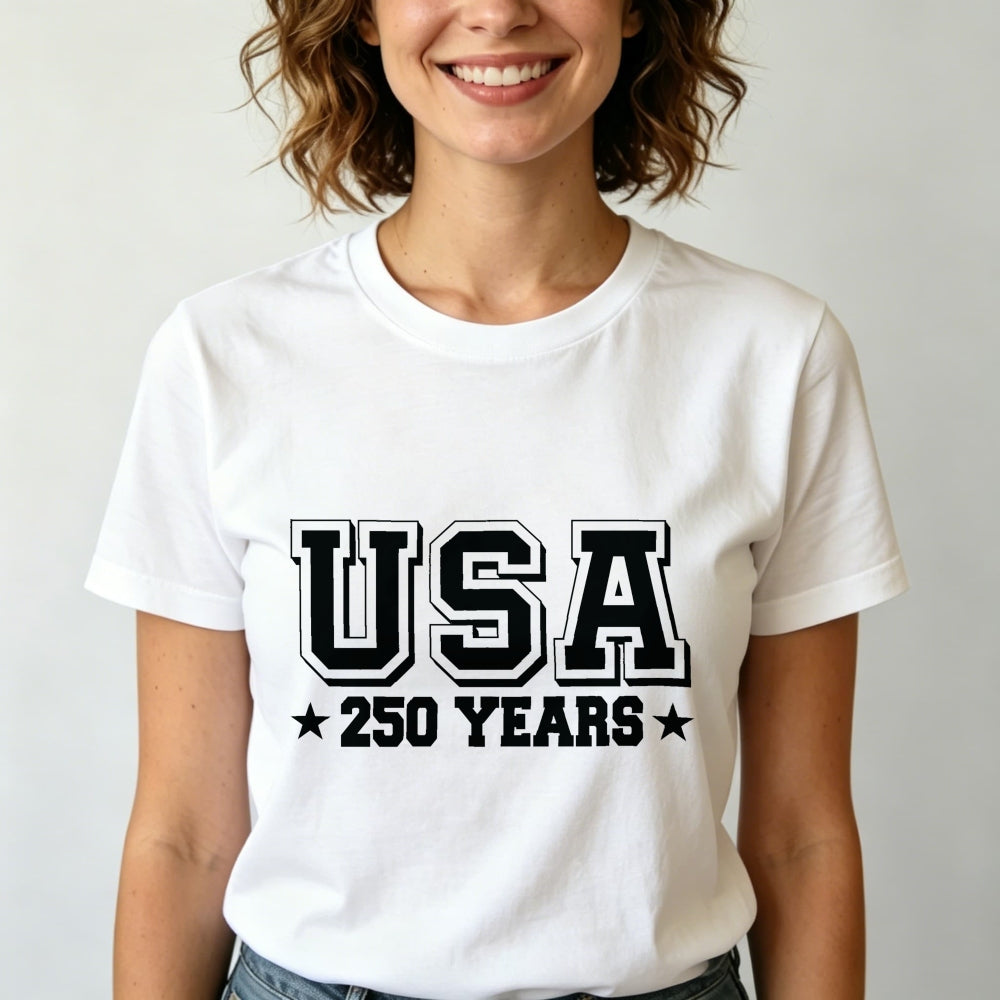 American Patriotic Style Classic T-Shirt Usa 250 Years