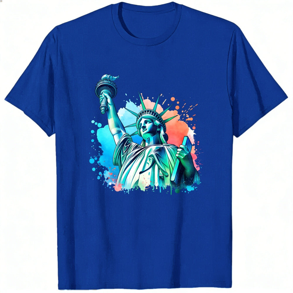 Artistic Statue Of Liberty Design Classic T-Shirt