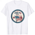 Patriotic American Flag 250 Years Semiquincentennial Classic T-Shirt