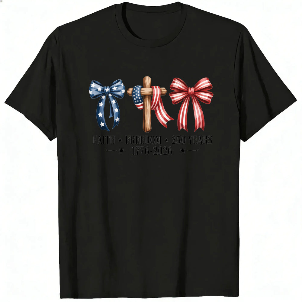 Patriotic Faith Freedom 250 Years Classic T-Shirt