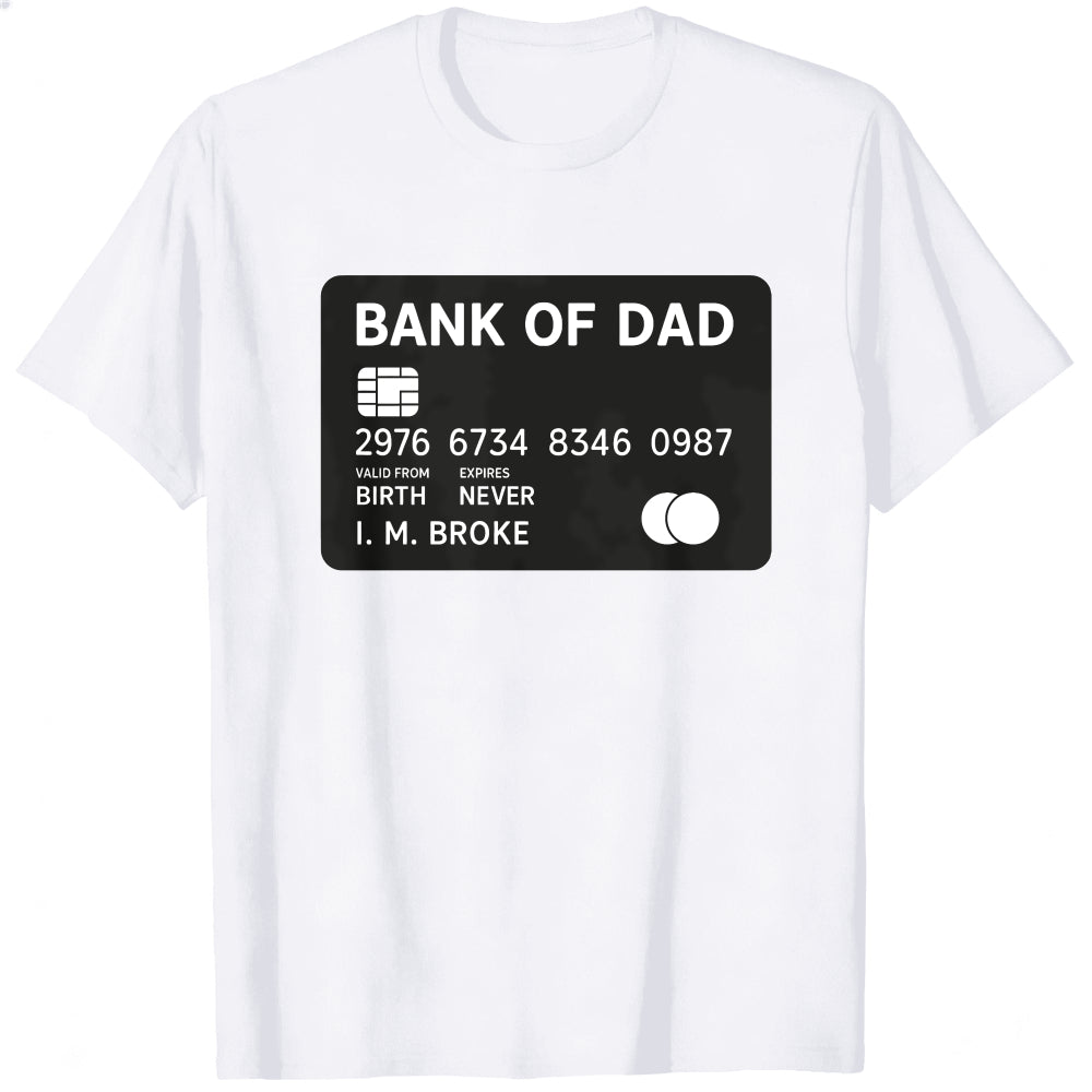 Funny Dad Credit Card Design Classic T-Shirt