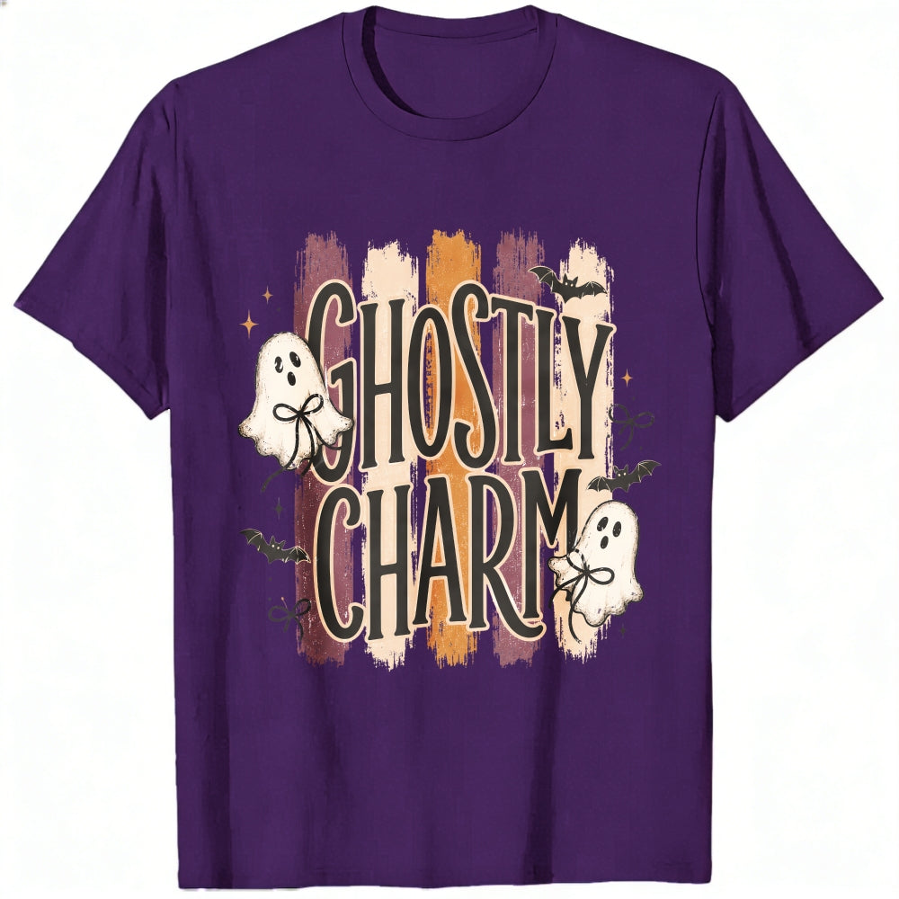 Halloween Ghostly Charm Classic T-Shirt