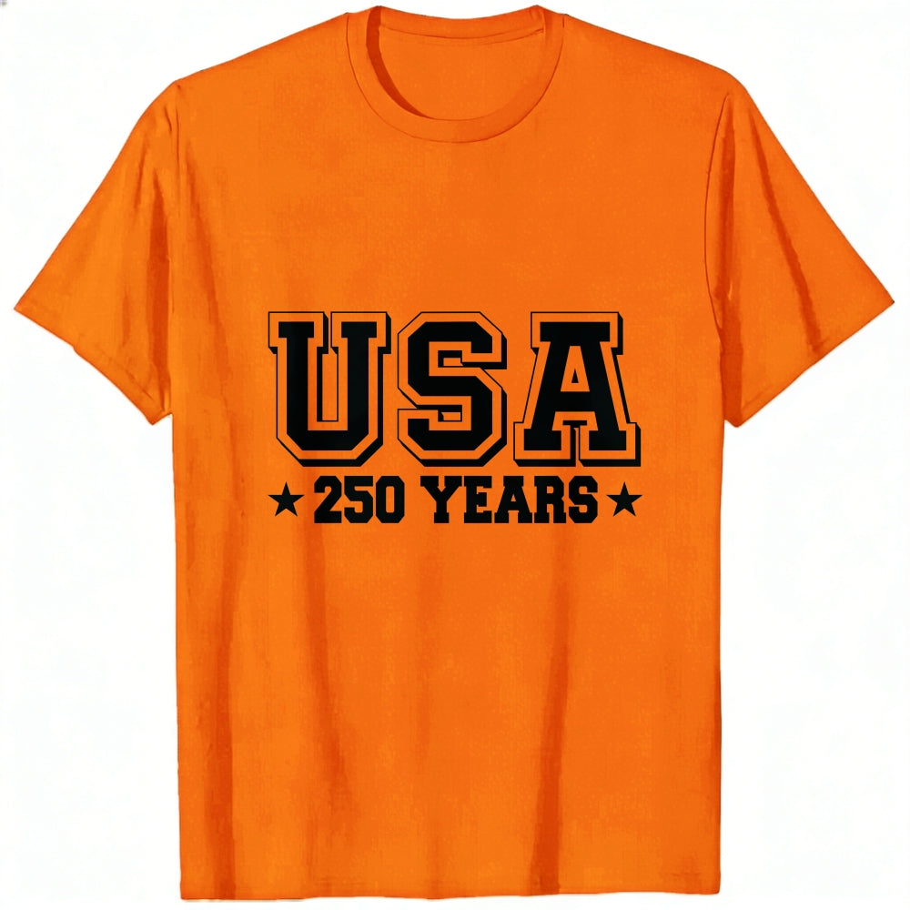 American Patriotic Style Classic T-Shirt Usa 250 Years