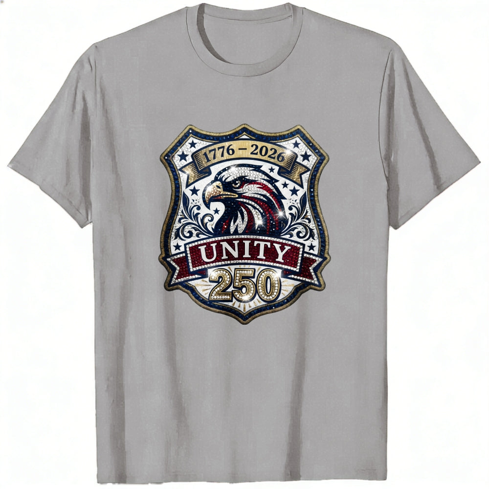 Patriotic Eagle Shield Design Classic T-Shirt Unity 250 Anniversary 1776 2026