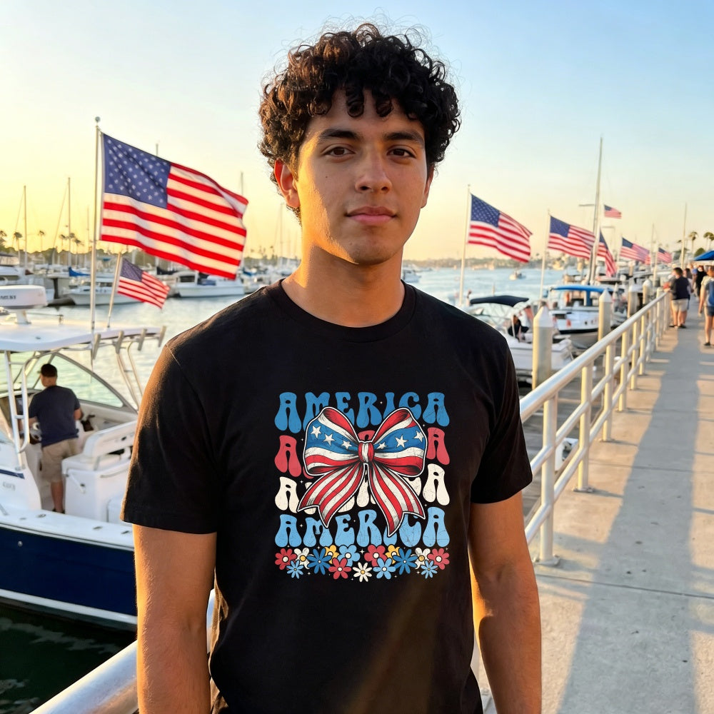 Patriotic American Independence Day 250 Years Classic T-Shirt