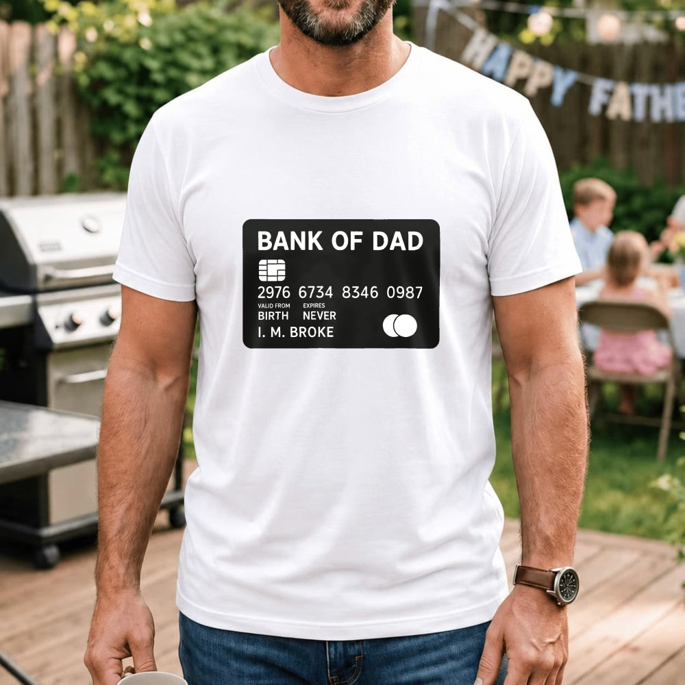 Funny Dad Credit Card Design Classic T-Shirt