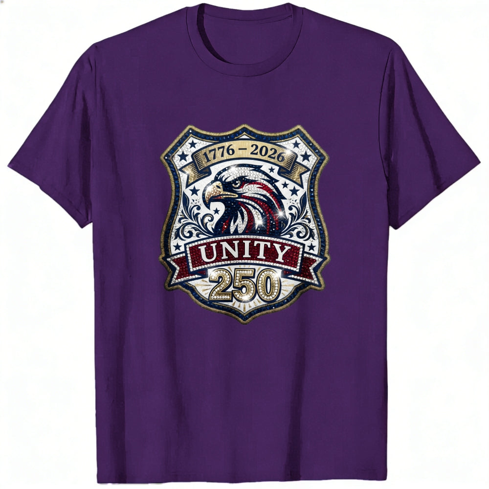 Patriotic Eagle Shield Design Classic T-Shirt Unity 250 Anniversary 1776 2026