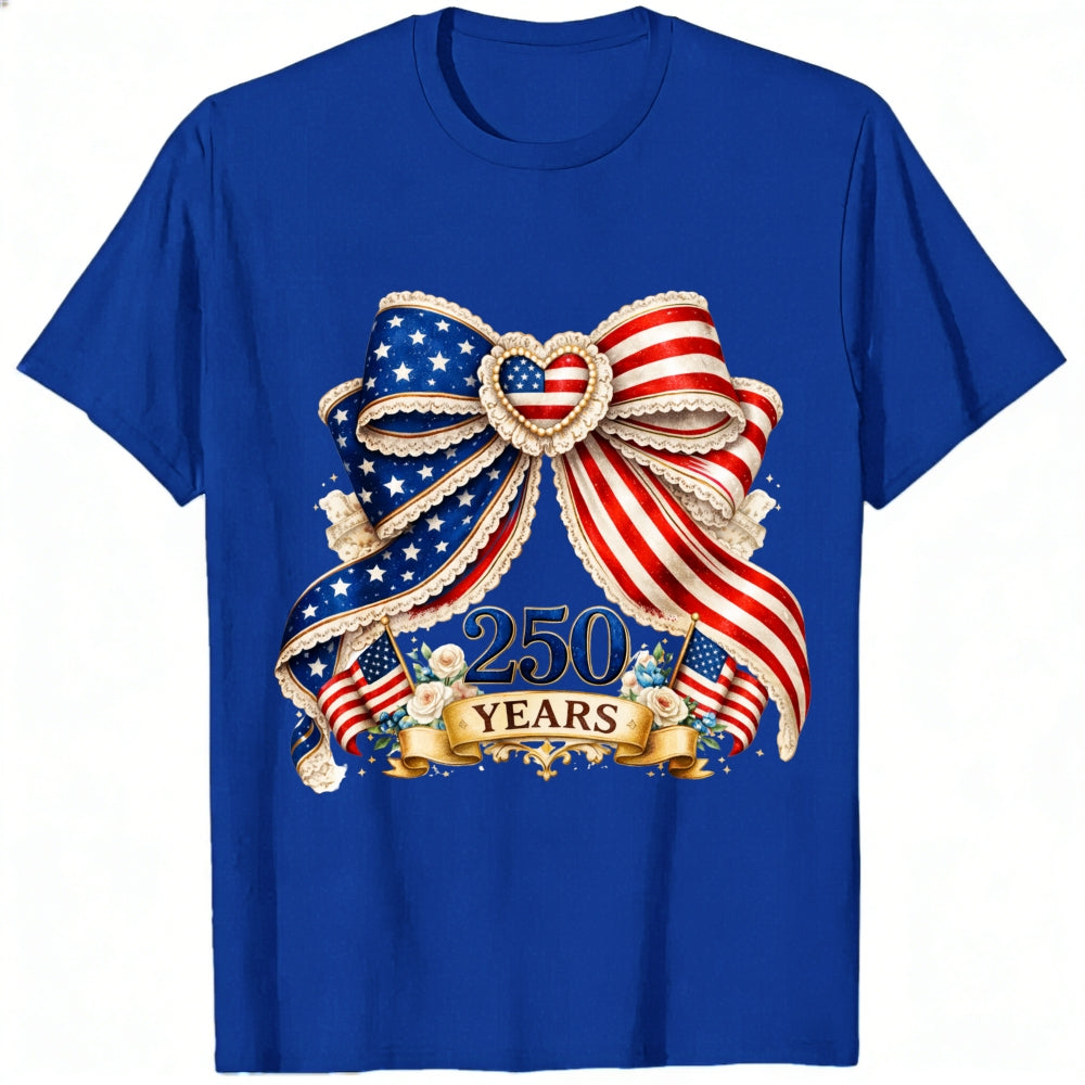 Patriotic American Flag Design Classic T-Shirt United States Of America 250 Years Of Freedom 2026