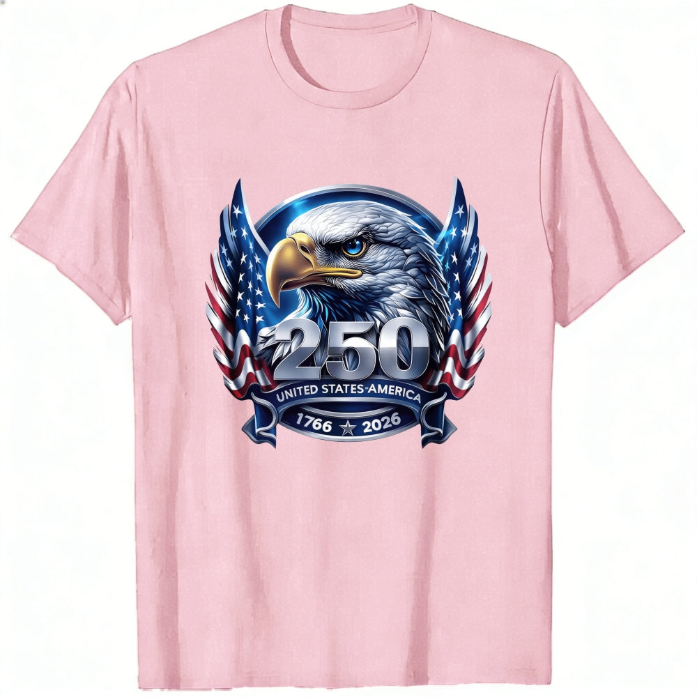 Patriotic Eagle American Flag 250th Anniversary Classic T-Shirt