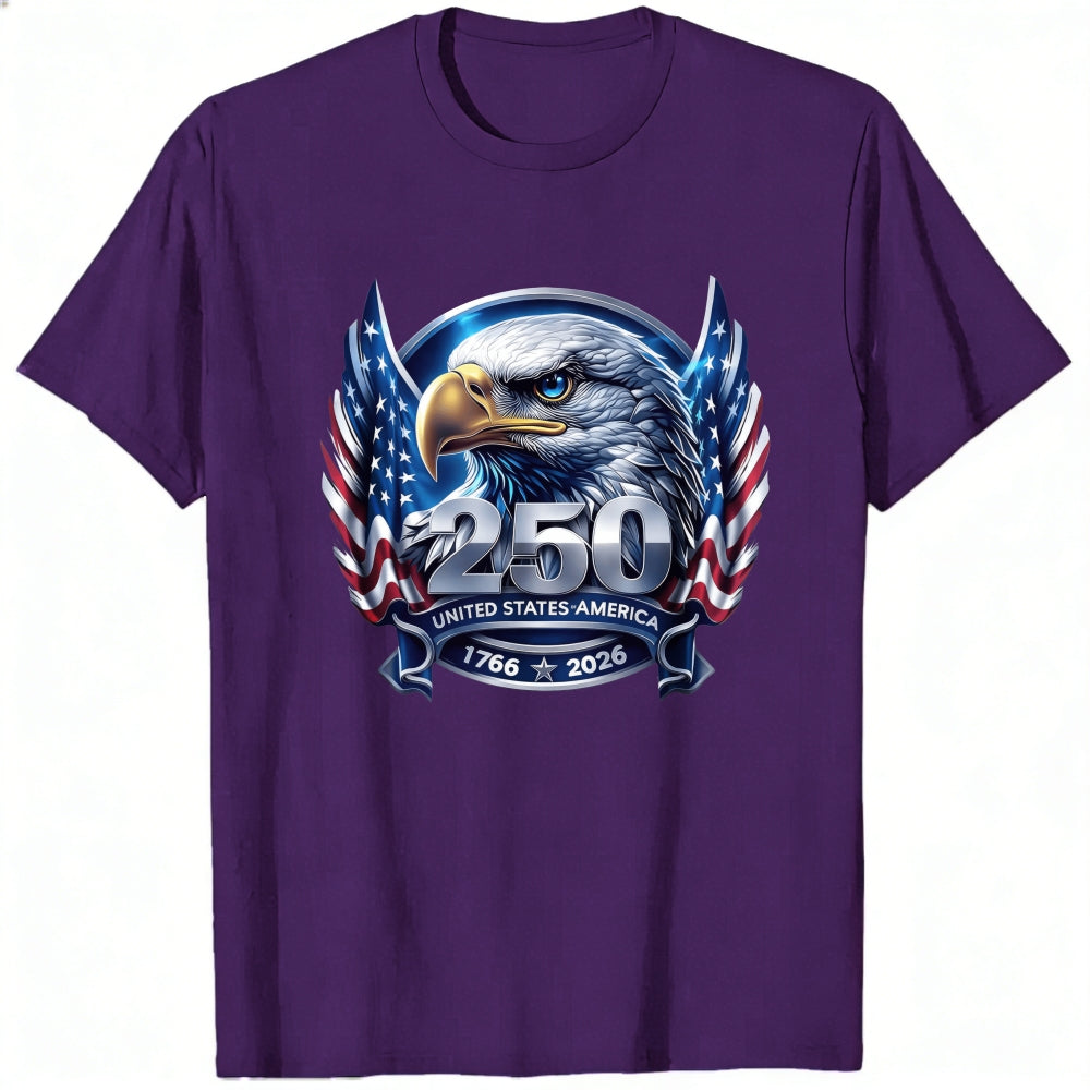 Patriotic Eagle American Flag 250th Anniversary Classic T-Shirt