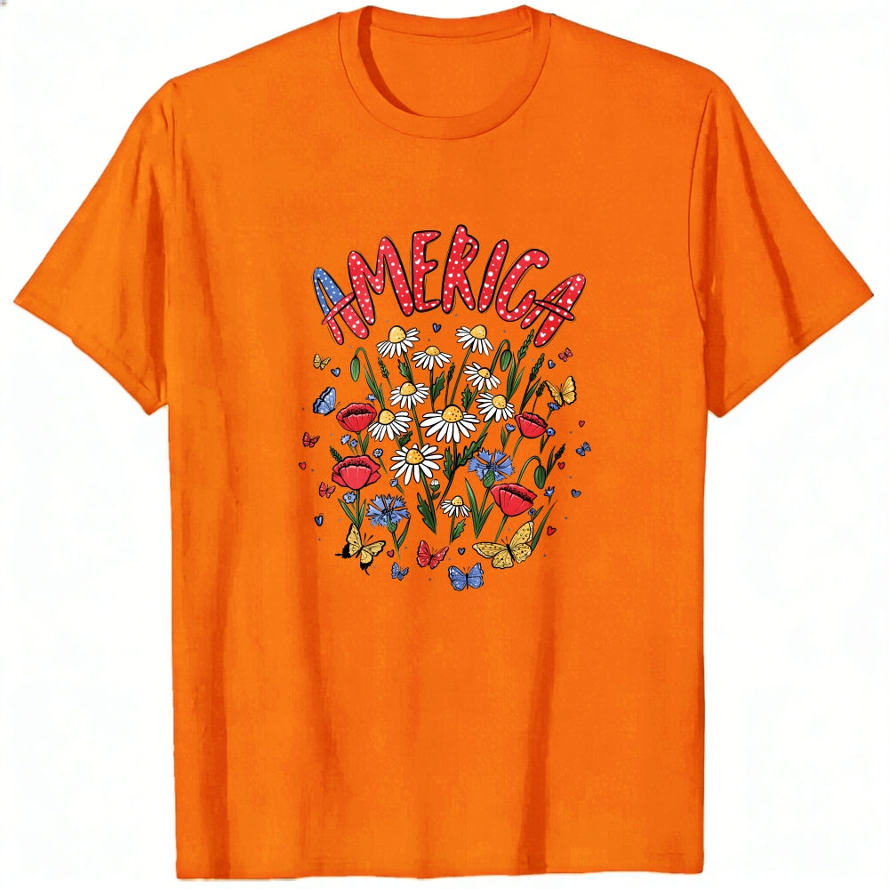 Floral Americana Classic T-Shirt