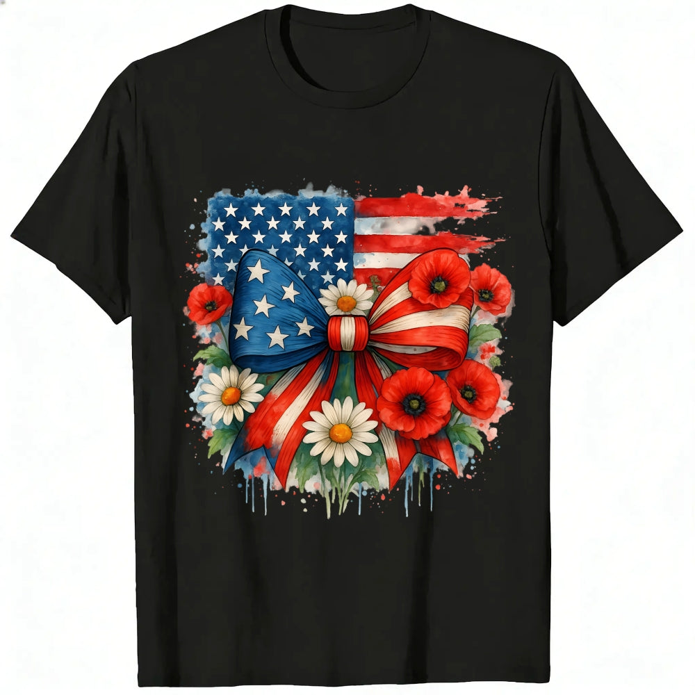 Patriotic American Independence Day Classic T-Shirt Liberty Justice Freedom 250 Years 1776 2026