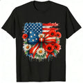 Patriotic American Independence Day Classic T-Shirt Liberty Justice Freedom 250 Years 1776 2026