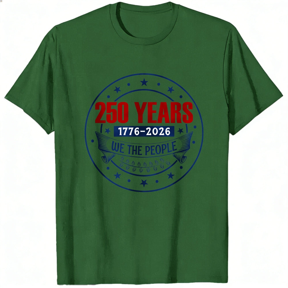 Patriotic American Independence Day 250 Years Classic T-Shirt